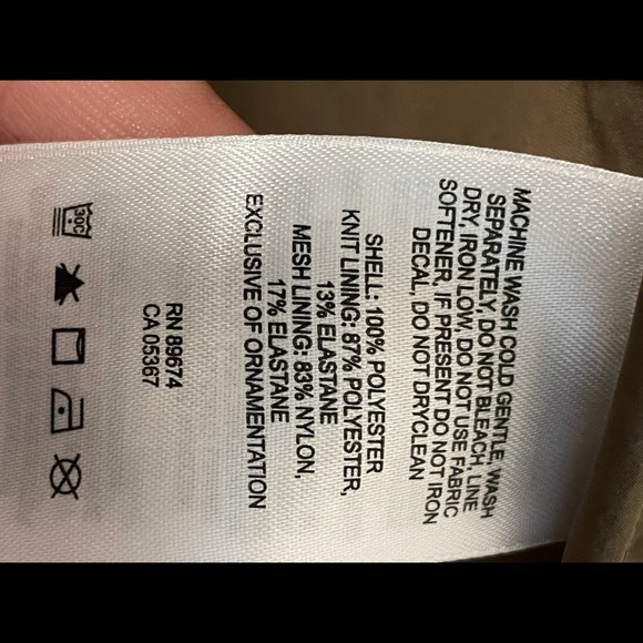 Mountain Hardwear Womens XS Brown Rain Jacket Wind Rain Coat Zip Front Hood - Picture 13 of 13